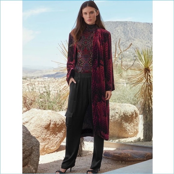 Johnny Was beautiful velvet duster NWT - Picture 3 of 8